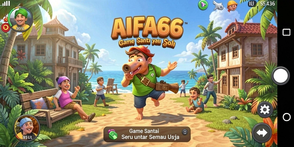 Screenshot AIFA66 menampilkan gameplay yang seru dan menyenangkan dalam suasana Casual.