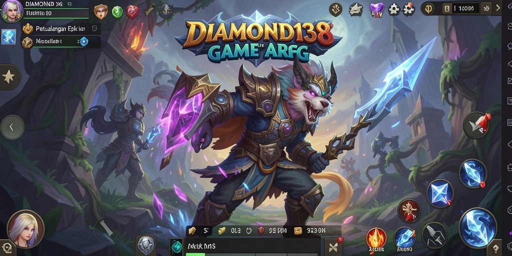 Tampilan gameplay <strong>DIAMOND138</strong> yang mendebarkan dan penuh aksi.