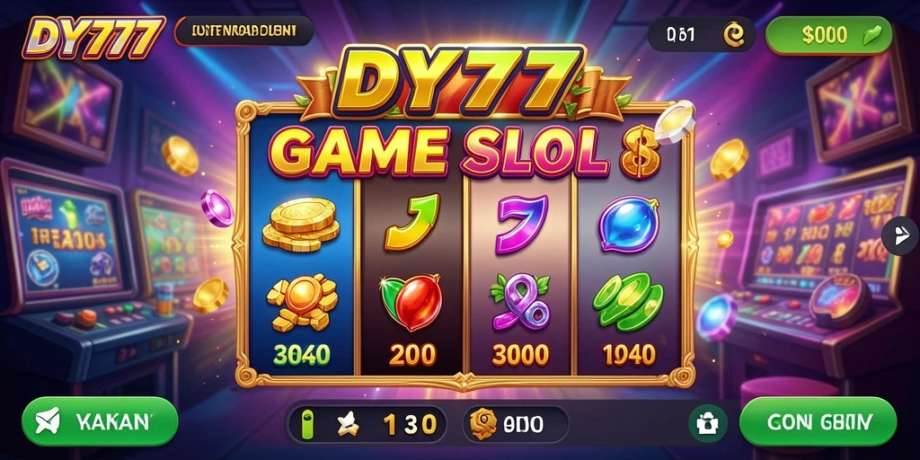 Tampilan gameplay slot DY777 yang seru dan menarik.