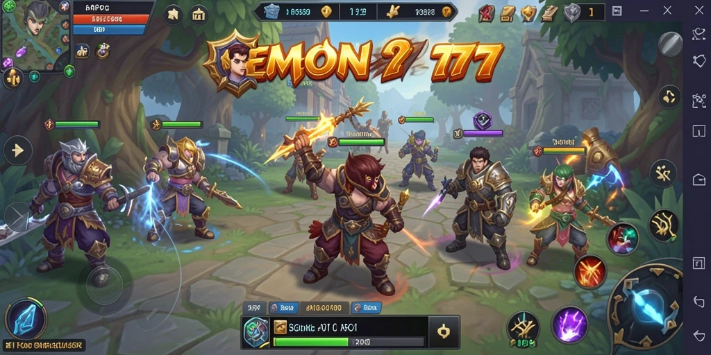 Gameplay seru dalam dunia fantasi yang menakjubkan.