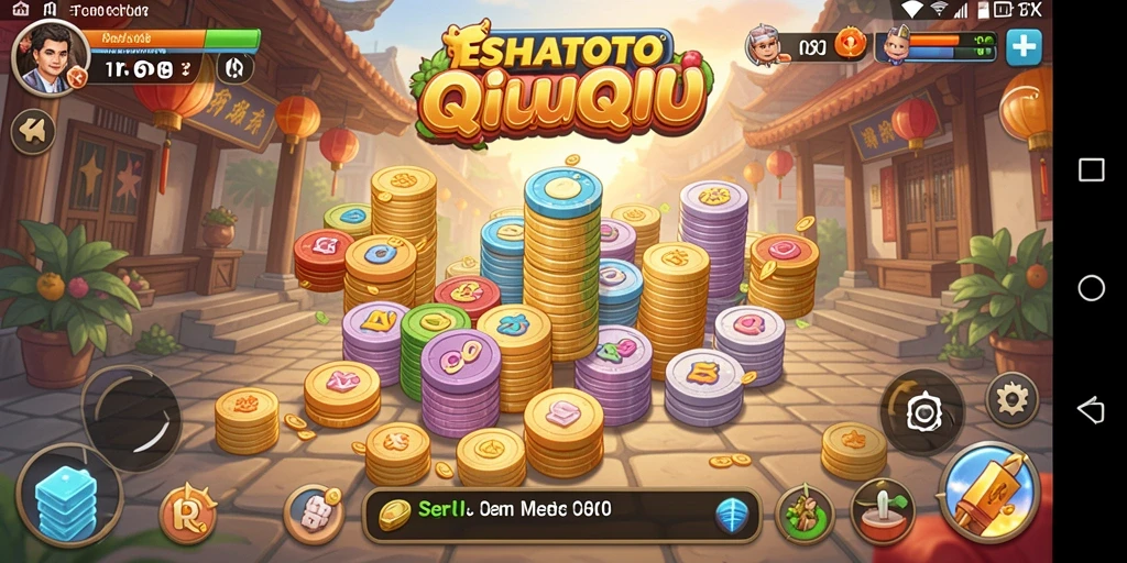 Tampilan gameplay seru dalam ESHATOTO yang memikat.