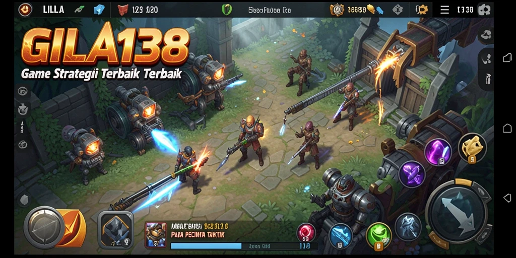 Tampilan mengesankan dari gameplay GILA138 yang penuh strategi.