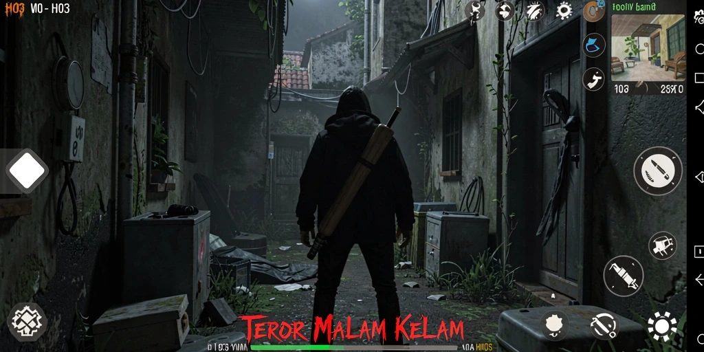 Screenshot menampilkan momen menegangkan di gameplay H03.
