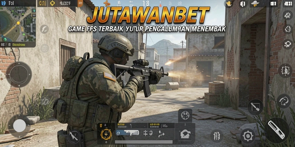Gameplay JUTAWANBET menampilkan aksi menembak yang seru dan mendebarkan.