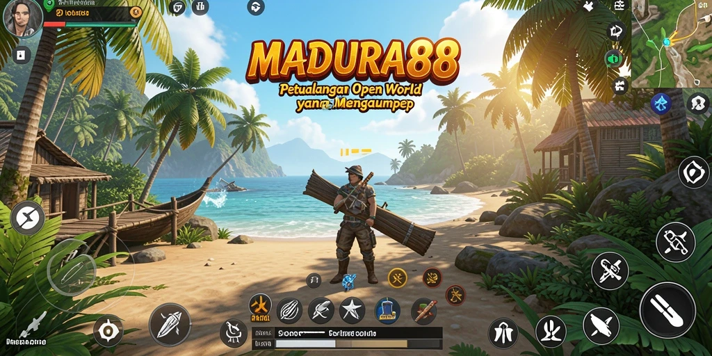 Screenshot gameplay MADURA88 yang menunjukkan momen eksplorasi yang mengesankan.