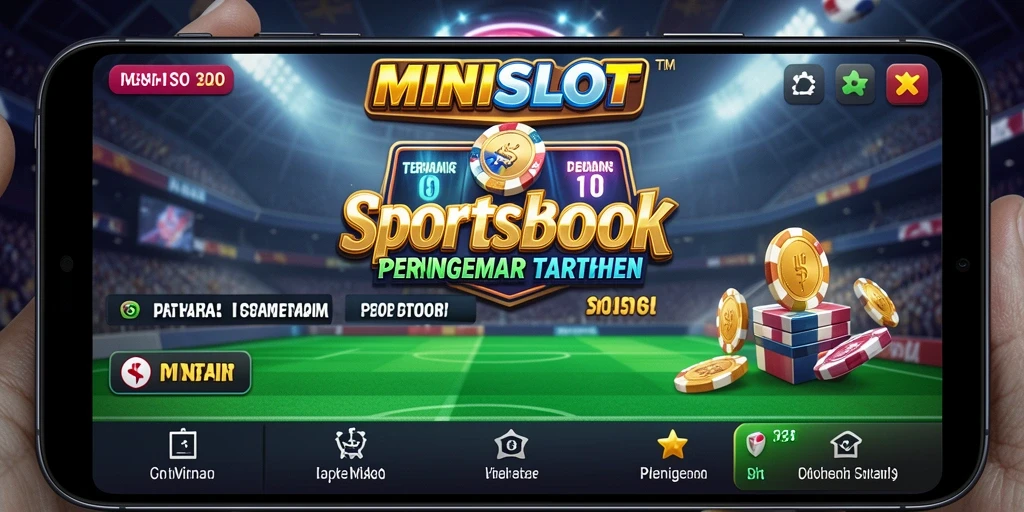 Tangkapan layar permainan MINISLOT yang menunjukkan pengalaman taruhan olahraga yang mendebarkan.