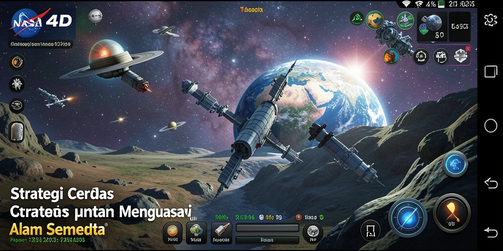 Tampilan gameplay <strong>NASA4D</strong> yang menakjubkan dengan strategi yang mendalam.