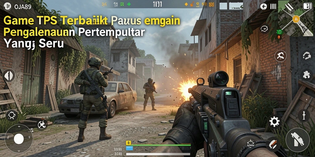 Gameplay mendebarkan OJA89 dengan aksi pertempuran seru.