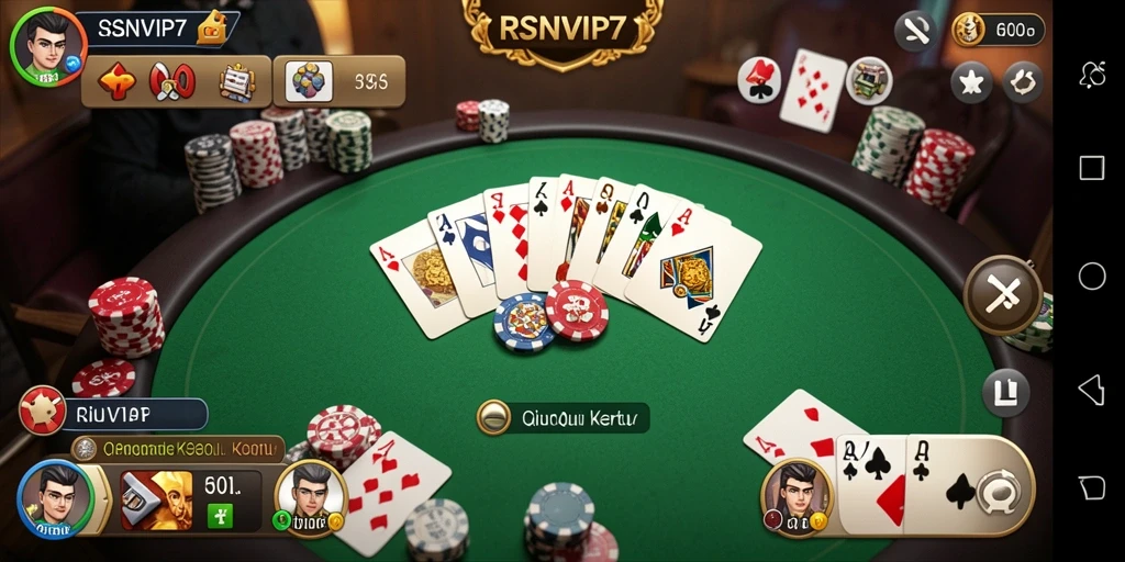Gameplay seru QiuQiu yang penuh strategi dan keseruan.